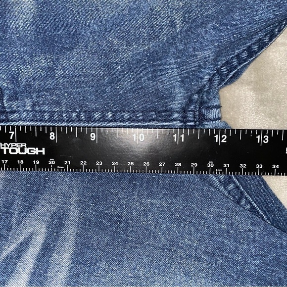 Encrypted Supply Company Medium Wash Distressed Stonewashed Skinny Jeans 36 - Picture 7 of 7